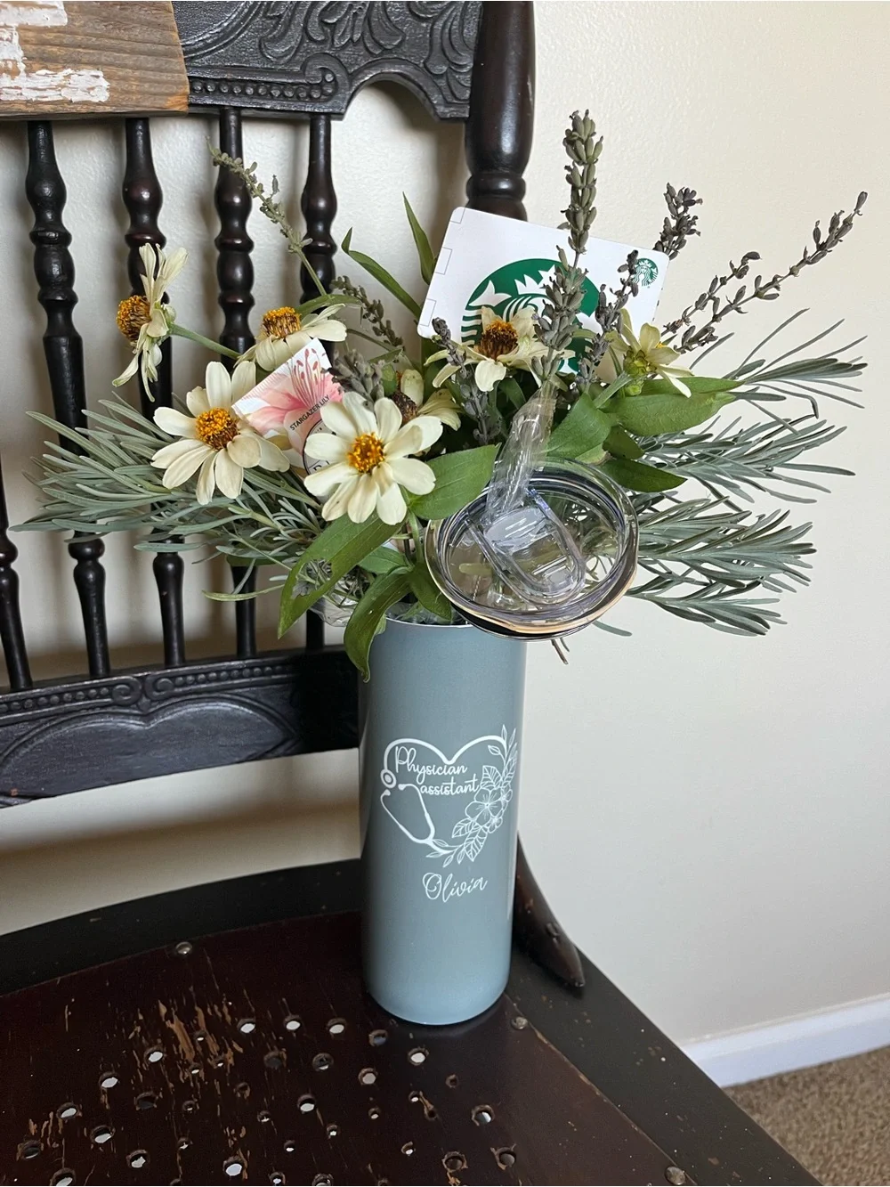 CUSTOM PHOTO 20OZ TUMBLER PERSONALIZED GIFT